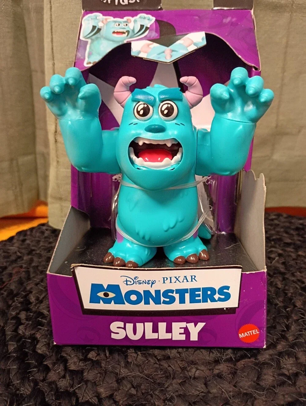 NEW 2025 Disney Pixar Monsters Sulley Click Figs Pop Up Action Figure